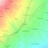 Tempeh topographic map, elevation, terrain