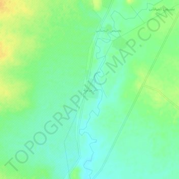 Umm Harmala topographic map, elevation, terrain