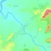 Utara topographic map, elevation, terrain