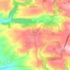 Stibb topographic map, elevation, terrain