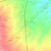 Badaber topographic map, elevation, terrain