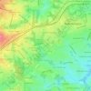 Piney Ridge topographic map, elevation, terrain