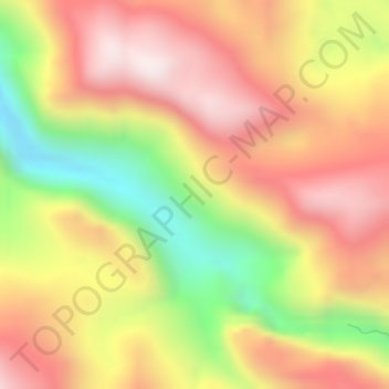 Gilini topographic map, elevation, terrain