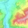 Hammersmatt topographic map, elevation, terrain