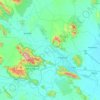 Tha Makham topographic map, elevation, terrain
