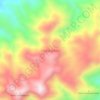 Tondok Bakaru topographic map, elevation, terrain