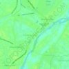 Kampung Durian Aur topographic map, elevation, terrain