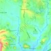 Dottery topographic map, elevation, terrain