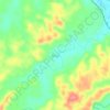 Binjai topographic map, elevation, terrain