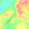 Al Nashmah topographic map, elevation, terrain