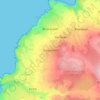 Trewellard topographic map, elevation, terrain