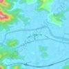 Mayu topographic map, elevation, terrain