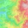 Réal topographic map, elevation, terrain