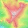 Grigna Settentrionale topographic map, elevation, terrain