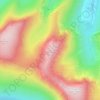 Hindscarth topographic map, elevation, terrain