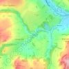 Alport topographic map, elevation, terrain