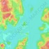 Säynätsalo topographic map, elevation, terrain