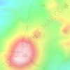 Gunung Soputan topographic map, elevation, terrain