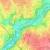 Twightwee topographic map, elevation, terrain
