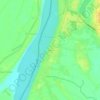 Thana topographic map, elevation, terrain