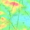 Low Ackworth topographic map, elevation, terrain