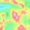 Mount Oso topographic map, elevation, terrain