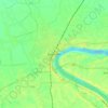 Pasir Mas topographic map, elevation, terrain