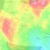 Kitson Town topographic map, elevation, terrain
