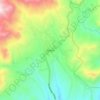 Ainaro topographic map, elevation, terrain