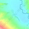 Loma de Juárez topographic map, elevation, terrain