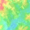 Lincolnshire topographic map, elevation, terrain