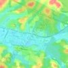 Shaffer topographic map, elevation, terrain