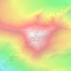 Hiunchuli topographic map, elevation, terrain