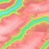 Милчина лъка topographic map, elevation, terrain