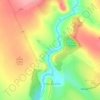 Cascade (1-1.5m) topographic map, elevation, terrain