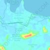 Kuala Dusun Satu topographic map, elevation, terrain