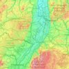 Germersheim topographic map, elevation, terrain