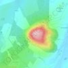 Great Mell Fell topographic map, elevation, terrain
