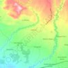 Gomez topographic map, elevation, terrain
