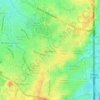 B. F. Homes topographic map, elevation, terrain