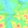 Zavada topographic map, elevation, terrain