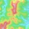 桂木展望台 topographic map, elevation, terrain
