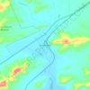 Touws River topographic map, elevation, terrain