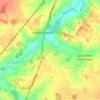 Saxlingham Thorpe topographic map, elevation, terrain