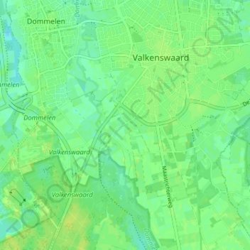 Deelshurk topographic map, elevation, terrain