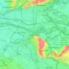 Nijmegen topographic map, elevation, terrain