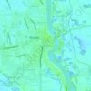 Diego Silang topographic map, elevation, terrain