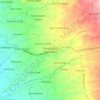 Kecamatan Narmada topographic map, elevation, terrain