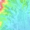 Fornace topographic map, elevation, terrain
