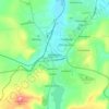 Bethlehem topographic map, elevation, terrain